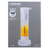 Drinkmate 641　家庭用炭酸飲料メーカー　スターターキット　電気不要　手動タイプ　ブラック／ホワイト　ガスシリンダー60L付　屋内外使用OK　新生活　ホームパーティに。国内モデル　※商品詳細を選択