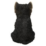 置物 woobia ウービア 犬 ヨーキー お座りヨークシャーテリア 中 高さ16.3cm 小型犬 リアル 本物そっくり イギリス生まれ 職人手彩色 縁起物 戌年 玄関 インテリア 新築祝い 引っ越し祝い 開店祝い 出産祝い 誕生日 お祝い ギフト プレゼント 犬好き ヨークシャーテリア好き