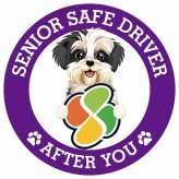カーサイン 高齢者マーク SENIOR SAFE DRIVER マルックス ステッカー シール 直径13cm 肉球 日本製 車