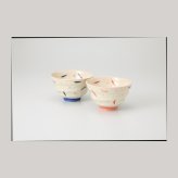とうがらし ペアー茶碗 陶器 美濃焼 やきものの里から、暮らしを贈ります。　ギフト 食器 セット テーブルウェア