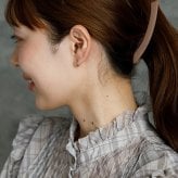 【ジュエリーの町 山梨県甲府製】 K18 フープピアス 18金 片耳 1x8mm 日本製 1個売り プレゼント ギフト メンズ レディース 金属アレルギー対応 品質保証書