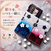 匠の技！和柄ペアMINTIAケース「区」ミンティア フリスク 名入れ 職人 手作り ハンドメイド 送料無料 伝統工芸 桜 和モダン 和風 和雑貨 ギフト プレゼント