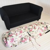 ソファ 座椅子 ー 2人掛 姫系 カバーリング ゴールド プリンセス 幅150cm 2人 ピンク アンティーク調 ロココ調プリンセス クラシック かわいい ファブリック 北欧 輸入家具 オシャレ 脚付