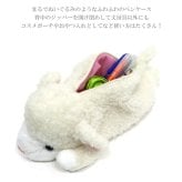  定形外送料無料 ベストエバージャパン ワイルドアニマル ペンケース ヒツジ ぬいぐるみ 筆箱 ペンポーチ ポーチ 小物入れ