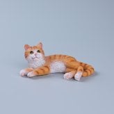 猫 置物 2個セット ミニチュア ねこ ネコ オブジェ 樹脂製 かわいい アニマル 車載 インテリア ダッシュボード 卓上 飾り 小型 デコレーション 雑貨 プレゼント