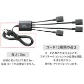 WALLインテリアテレビスタンド 全タイプ対応 スマート設置オプションセット-電源タップ-コードカバー 追加オプション 部品 パーツ 配線整理 配線カバー ケーブルカバー 配線隠し モダン おしゃれ 電源コード WALLオプション
