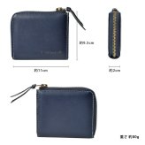 財布 おしゃれ L字ファスナー 財布 革 サイフ プレゼント 名入れ 本革 レザー 財布 コンパクト 小銭入れ ミニ コインケース 名前入れ 雑貨 ギフト 本革 コンパクト ジップ ウォレット 記念 誕生日 父の日 男性 女性 定年 退職 卒業