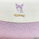 クロミ 長財布 ラウンドファスナー レディース サンリオ キャラクター 型押し 合成皮革 ロングウォレット 大人 可愛い 財布 おしゃれ 大容量 収納 プレゼント ギフト サンリオ正規ライセンス品
