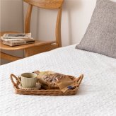 敷きパッド デコール 約100×205cm シングル S 敷きパット 敷パッド イブル キルティング 滑り止め付き ゴムなし 新生活