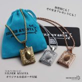 ステンレス ロケットネックレス ロケットペンダント 写真 記念 思い出 ハワイアンネックレス ロープチェーン ゴールドネックレス 18KGP シルバー ピンク 本 ブック 男女兼用 金属アレルギー対応