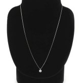 ダイヤモンド ネックレス 一粒 0.5ct プラチナ Pt900 6本爪 ペンダント Hカラー SI2 Goodカット 鑑定書 中央宝石研究所 レディース アクセサリー シンプル 贈り物 ギフト プレゼント