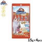 Kaniva カニワ クリーミー 猫用おやつ ロブスター 15g×4Pcs