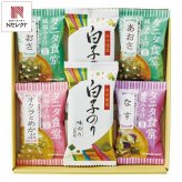 タニタ食堂 監修 減塩みそ汁 白子のり 詰合せ ギフトセット 計6点入 フリーズドライ 即席みそ汁 海苔セット【北海道・沖縄県・離島 配送不可】