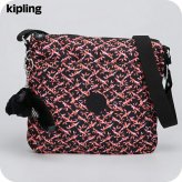 キプリング ショルダーバッグ レディース ブランド Kipling セバスチャン ロゴ ワンポイント 総柄 花・植物 KI4999-46X Dancing Bouquet