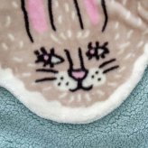 ブランケット ひざ掛け モモンガブランケット 大判 ダイカット モコモコ ベビー アニマル 105×75cm 毛布 膝掛け ハーフケット 冬 温かい ハーフ あったか ふわふわ おしゃれ おもしろ かわいい トラ ウサギ ゴリラ クリスマス ギフト Momonga