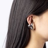 アミ パリス AMI PARIS METAL HEART EARCUFF XL R メタル ハート イヤーカフ UJW997.362 右耳 レディース アクセサリー シルバー