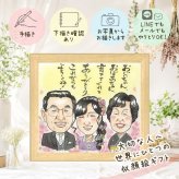 サンクスボード 贈り物 似顔絵 ギフト 手描き 名入れ プレゼント サンクスボード 結婚式 披露宴 感謝 婚礼 親族 新郎 新婦 両親 名入れ 下書き確認 修正無料 似てる サプライズ 実績多数 喜ばれる 思い出 感謝ボード 婚礼 披露宴 お祝い返し ブライダルギフト 白寿祝い カラフル 贈答品 記念日 感謝の品 色紙 初任給 卒寿祝い 百寿祝い キレイ お祝いの品