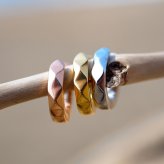 ハワイアンジュエリー ピアス ステンレス 片耳 両耳 レディース フープ フープピアス リバーシブル スタッズ シンプル シルバー ゴールド ピンクゴールド かわいい スクロール 波 花 金属アレルギー対応 サージカルステンレス 女性 男性 男女兼用 プレゼント つけっぱなしOK