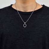 シルバーネックレス GODSIZE GS699PD メンズ 彼氏 男性 誕生日プレゼント ギフト