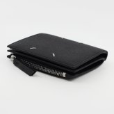 メゾン マルジェラ　Maison Margiela　二つ折り財布　SA1UI0020 P4745 T8103　ブラック　グレインレザー　コンパクト財布　ミニウォレット