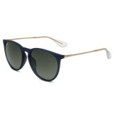 レイバン Ray-Ban サングラス エリカ ローブリッジフィット UVカット アイウェア ボストン ウェリントン 0RB4171F 681311 57 メンズ レディース ユニセックス ラバーブルー+グレーグラデーション 海外正規品