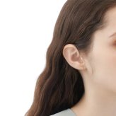 【無料ラッピング】  ヨンドシー 4℃ K10イエローゴールド ピアス ホワイトトパーズ ブランド 正規品 新品 ギフト プレゼント 人気 おすすめ 誕生日 記念日 クリスマス 送料無料