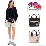 outdoor products ジョジョの奇妙な冒険 イギーモチーフ2WAYショルダー ショルダーバッグ 斜め掛け レディース メンズ ギフト プレゼント ブラック jo02 ODJO02