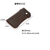 本革 牛革 長財布 二つ折り財布 財布 メンズ チェーン付き アンティーク風 ビンテージ風 レザー ロングウォレット ウォレット 金属チェーン 天然 薄型 財布 14カード入れ インナージッパーポケット おしゃれ財布 小銭入れ ダークブラウン