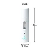 オゾン水生成スプレー 携帯 除菌 消臭 脱臭 USB充電式 コードレス ノンアルコール ハンディ ミスト オゾン水 オゾンスプレー 小型 コンパクト 持ち運び 軽量 57g 薬剤不使用 車内 ベビー 赤ちゃん ペット トイレ キッチン おもちゃ 靴 衣類 タバコ 除菌スプレー おしゃれ