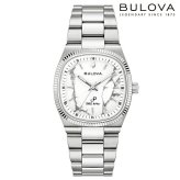 ブローバ スーパーセビーユ プレシジョニストクォーツ 腕時計 ブランド メンズ BULOVA 96A344 アナログ マグネサイト 白