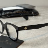 【並行輸入品】【正規品・新品】MONCLER モンクレール ML5005 001 47 イタリア製 クリア サングラス メガネ 眼鏡 メンズ レディース 伊達メガネ ビジネス