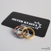 ステンレス 福リング 色んな字体 文字 刻印 甲丸リング ゴールド シルバー ピンク 指輪 プチプラ 高見え ユニーク 縁起 レディース 女性 金属アレルギー対応