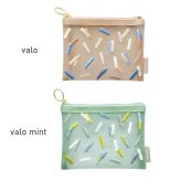 SUVANTO　刺繍ミニポーチ メッシュ ミニサイズ コンパクト ファスナー レディース 刺繍 花柄 収納 ベージュ ネイビー グリーン 花 プレゼント ギフト 誕生日 母の日 出産祝い 無料ラッピング