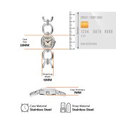フォッシル FOSSIL 腕時計 レディース HARLOW MINI 二針 ステンレススチールウォッチ ES5485【2026 新作】