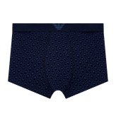 エンポリオアルマーニ：ALL OVER LOGO ボクサーパンツ (ブルー・ロンバス)[ボクサーパンツ/ 男性下着/ メンズインナー/人気ブランド/おすすめギフト/誕生日プレゼント/メンズファッション]