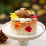 犬用ケーキ 誕生日 ちぃさい秋みぃ～つけた紅葉いちごショートケーキ プチサイズ 無添加 食いつき 人気 おすすめ 手づくりごはん 小型犬 犬 小さいサイズ バースデー ケーキ フードケーキ ごはん プレゼント ギフト 贈り物 お誕生日 お迎え記念日 快気祝い ご贈答用 結婚祝い パーティー お茶会 犬友 猫友 お祝い お誕生日 ワンちゃん ペットフード ドッグフード