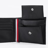 高品質ヨーロッパ輸入モデル トミーヒルフィガー 二つ折り財布 小銭入れ付き CORP CC AND COIN メンズ レディース ブラック AM0AM14779 BDS BLACK ウォレット 折財布 送別会 誕生日 結婚祝い 結婚式 彼氏 息子 夫 男性 名刺入れ 高級 母の日【スペシャルラッピング660円(別売り)】 即日発送 彼氏 財布 ホワイトデー