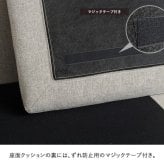 ソファベッド ワイドソファ 3人掛け ソファ 幅185cm 北欧 おしゃれ グレー 大型 ゆったり 座面広い リクライニング ローソファ対応 三人掛けソファ クッション付き ごろ寝 快適 くつろぎ設計 リビング家具 ファブリック 天然木脚 ポリエステル 新生活