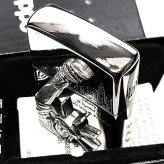 ZIPPO ライター 自由の女神 シルバー ジッポ 両面加工 ニューヨーク アメリカ 彫刻 ニッケル燻し 重厚立体メタル 銀 かっこいい Statue of Liberty おしゃれ レディース メンズ ギフト プレゼント