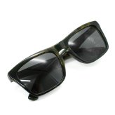 バーバリー BURBERRY サングラス アジアンフィット UVカット アイウェア スクエア 0BE4434F 412587 57 メンズ レディース ユニセックス チェックグリーン+ダークグレー 海外正規品