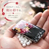 匠の技！和柄ペアMINTIAケース「個」ミンティア フリスク 名入れ 職人 手作り ハンドメイド 送料無料 伝統工芸 桜 和モダン 和風 和雑貨 ギフト プレゼント
