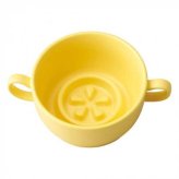 フードボール レモン M 磁器製 早食い防止 食器 犬 猫 ペット用 陶器 おしゃれ 可愛い 餌入れ エサ皿 フードボウル 瀬戸焼風 電子レンジ 食洗機対応 贈り物 ギフト セトクラフト