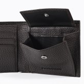 エンポリオ アルマーニ EMPORIO ARMANI 二つ折り財布 イーグルロゴ 小銭入れ付 メンズ ブラウン Y4R167 Y068E U6030 ウォレット レザー 折財布 送別会 誕生日 お中元 結婚祝い 結婚式 彼氏 息子 夫 男性 財布 高級 父の日 母の日【スペシャルラッピング660円(別売り)】クリスマスプレゼント ファッション小物 ホワイトデー