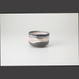 雲流 波型抹茶碗 陶器 美濃焼 やきものの里から、暮らしを贈ります。　ギフト 食器 セット テーブルウェア
