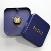 フォッシル リングウォッチ 指時計 ブランド レディース スクエア ゴールド 指輪型 伸縮式 フリーサイズ コンパクト ミニマル おしゃれ 可愛い アクセサリー FOSSIL 彼女 女友達 ギフト 誕生日 記念日 成人 卒業 入学