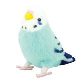 吉徳 ことりのね ぬいぐるみ セキセイインコ ブルー 180090 小鳥 鳥 リアル かわいい 人形 ギフト プレゼント 子供 癒し 雑貨 インテリア 小動物