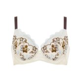 ワコール 小さく見せるブラ ブラジャー BRB453 3/4カップワイヤー DEFカップ レーシィタイプ【セール】