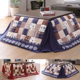 ノルディック柄省スペースこたつ布団 ロータイプ 180×220cm　送料無料