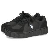 レディース スニーカー ローカット 厚底 靴 クリオージョ ユーエスポロアッスン U.S. POLO ASSN. PL00813