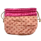 アナスイ ANNA SUI ドーリーガール バイ アナ スイ DOLLY GIRL バッグ 大判 巾着バッグ 大きめ ふわふわ 巾着ポーチ ピンク